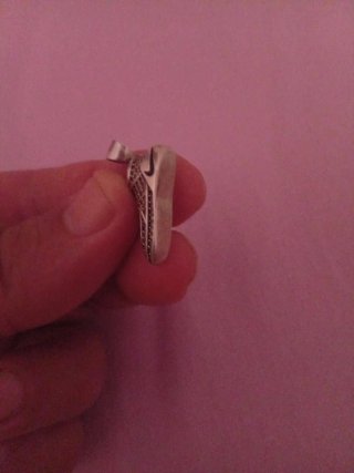 Dije Plata Teni con Brillantes