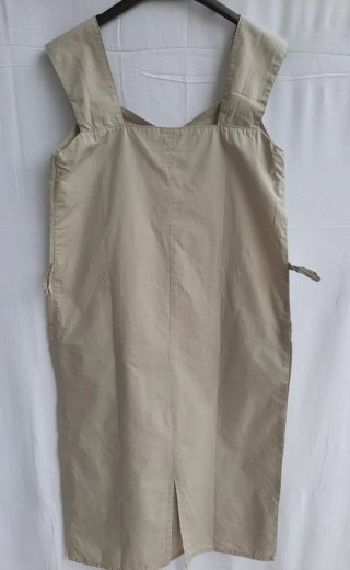 Vestito cotone beige taglia S