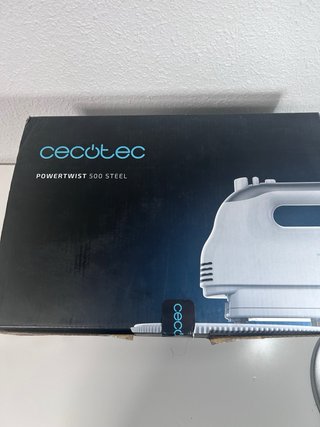 Cecotec Batidora PowerTwist 500 Steel
