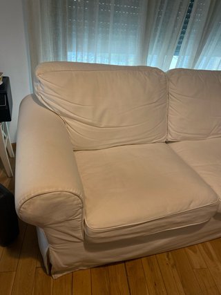 Sofá 2 plazas IKEA EKTORP blanco
