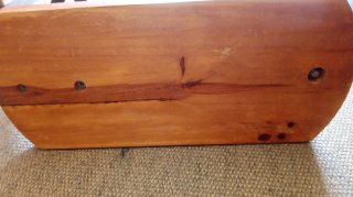 Jamonero de madera