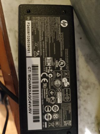 Adaptador HP 65W 19.5V 3.33A
