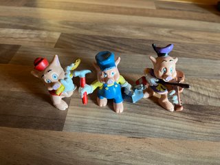 Disney figuras Blancanieves, 7 Enanitos y cerditos