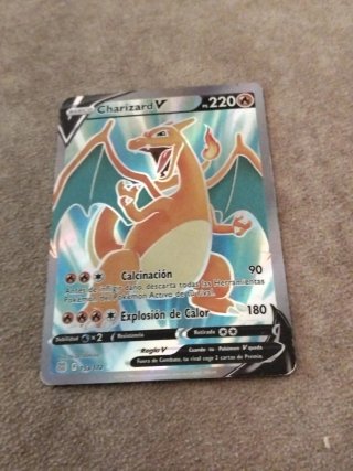 Carta Pokémon Charizard V 153/172