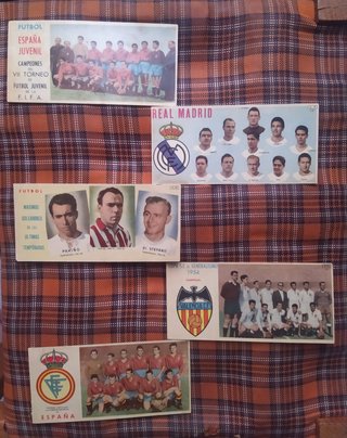 Lote cromos fútbol para Rodban