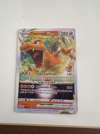 Carta Pokémon Charizard V ASTRO 018/172