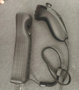 Mando Wii + Nunchuk Negro