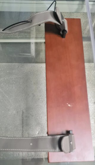 Lámpara LED Madera Real