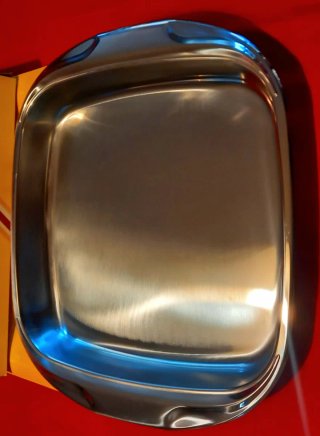 Tris Teglie Lasagnere AMC Acciaio