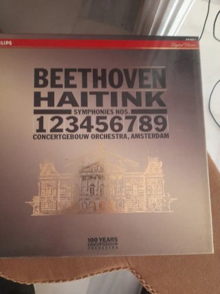 Beethoven Haitink Sinfonías 1-9 Philips