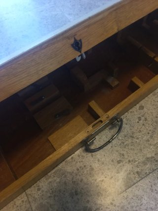 Caja estuche de madera Hauptner, grande.