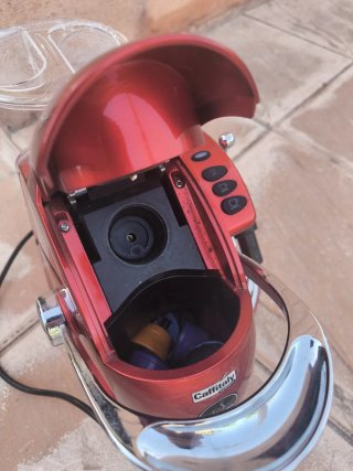 Cafetera Roja Caffitaly Stracto