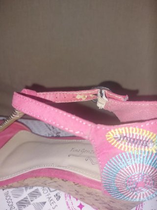 Sandalias cuña Tino Gonzalez multicolor