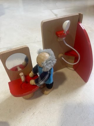 Juguetes madera cocina y casa juego