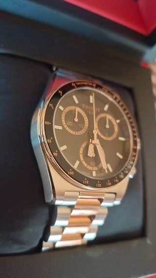 Reloj Tissot PR516 Crono Oro/Plata
