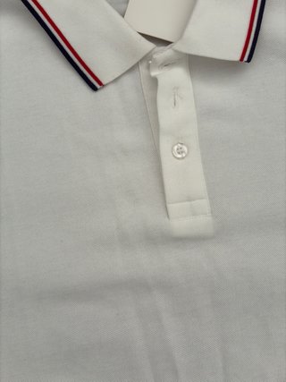 Polo Moncler Blanco