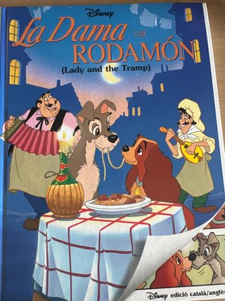 Llibre Diney: La Dama i el Rodamón