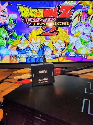 Adaptador AV RCA a HDMI y Wii a HDMI