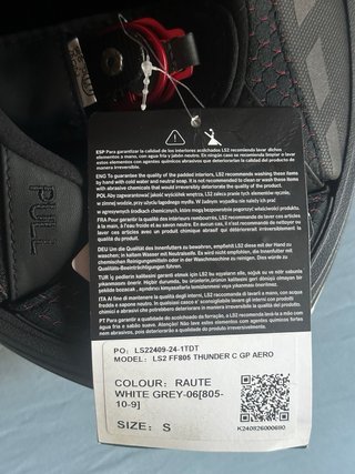 Casco Moto LS2 Thunder C GP Aero FF805