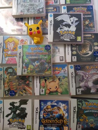 Lote Cajas Pokémon Vacías Nintendo DS / 3DS