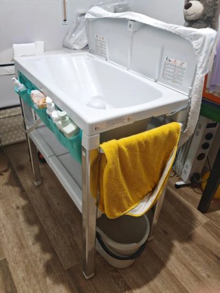 Bañera cambiador bebé