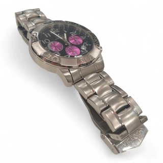 RELOJ CRONOGRAFO VICEROY 40325 ESFERA NEGRA Y ROSA