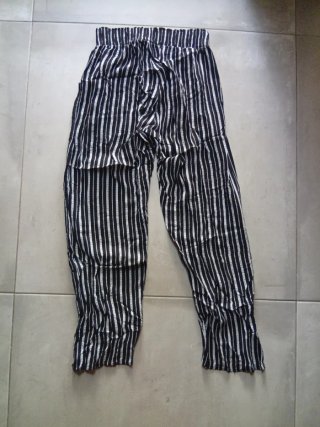 Pantalón rayas vaporoso talla S