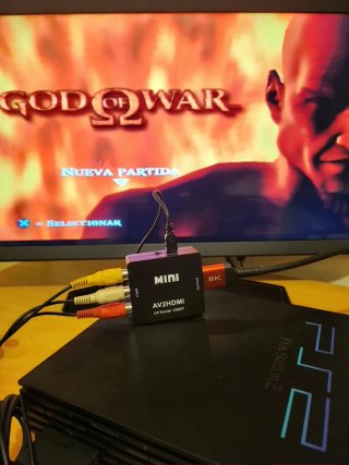 Convertidor AV-RCA a HDMI MINI