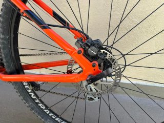 Bicicleta Trek Talla M Naranja en Buen Estado