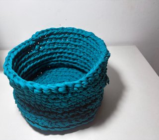Set de 2 cestas de trapillo