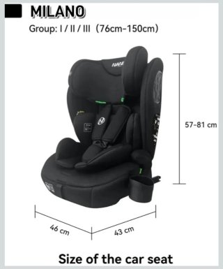 Silla Coche Nania Milano Isofix ECE R129