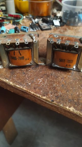 Transformador audio válvulas