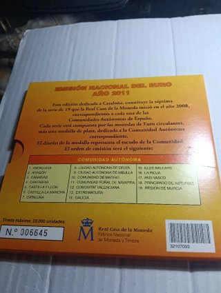 Cartera Autonómica Cataluña 2011