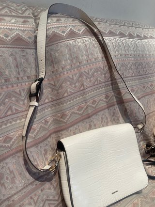 Bolso bandolera blanco Parfois