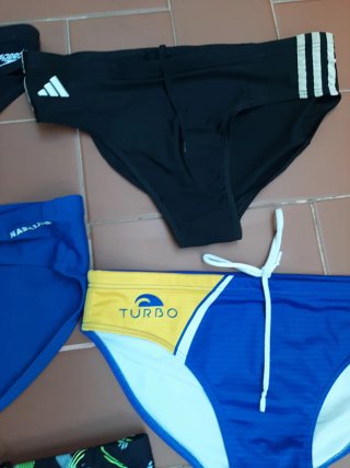 Lote 5 slips natación chico Talla L