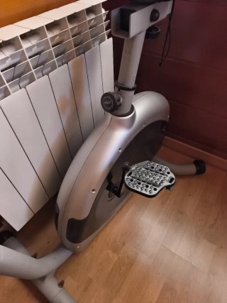 Bicicleta Estática Gris