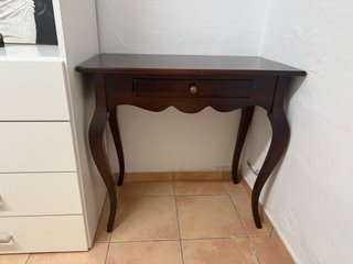 Cómoda vintage pasillo recibidor madera