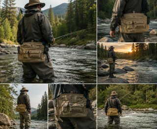 Bolso de pesca Grauvell, Pesca Río, Equipo Pesca