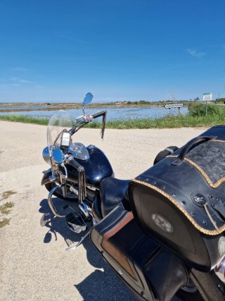 Baúl de piel.