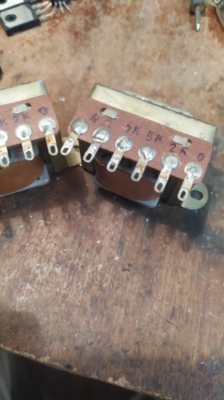 Transformador audio valvulas