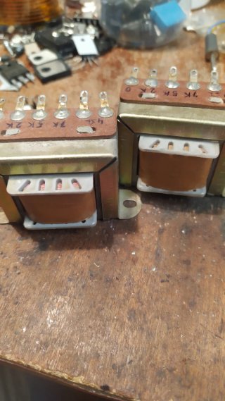 Transformador audio valvulas