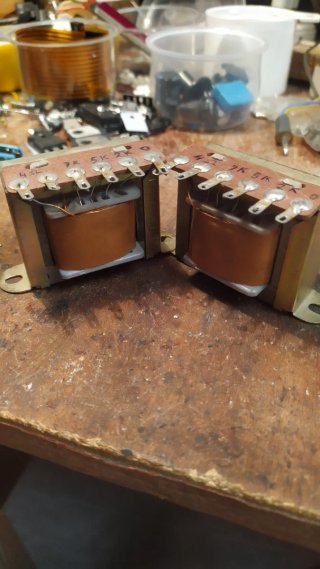 Transformador audio valvulas