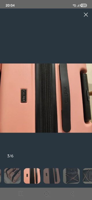 Maleta CALPAK Rosa 50x28.5x76.5