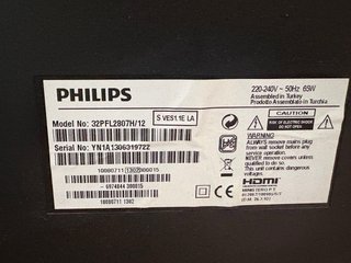 Televisor Philips Negro