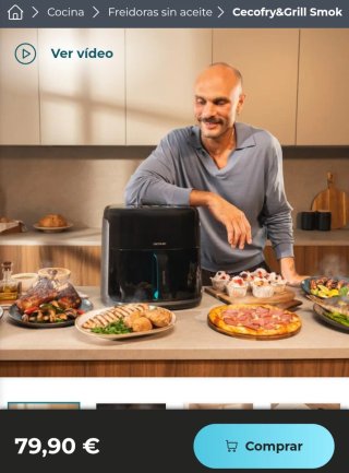✅️ Cecofry&Grill Smokin'Prime 8500 Freidora
