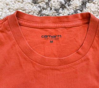 Camiseta Carhartt Talla M Naranja