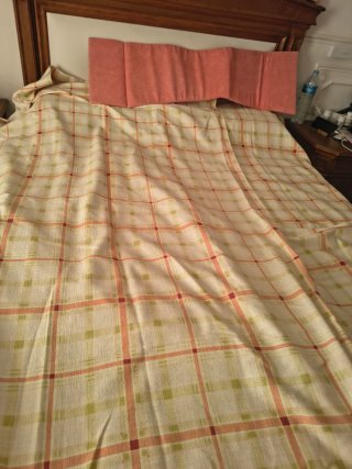 Conjunto Cortinas y Colcha Habitación