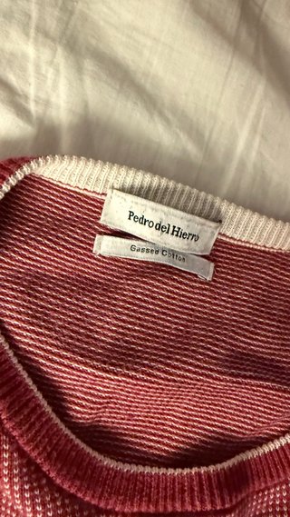 Camisa Pedro del Hierro Rosa/Roja