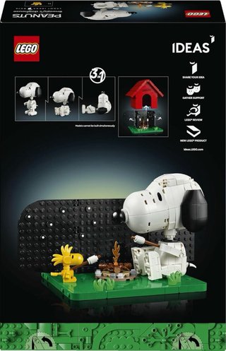 Lego Ideas Casita Snoopy 21368 Nuevo