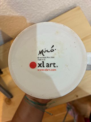 Taza cerámica diseño Miró